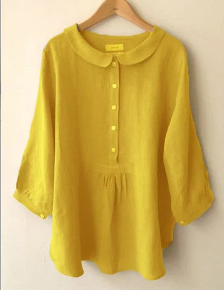 Baby Collar Pullover Sleeve Shirt